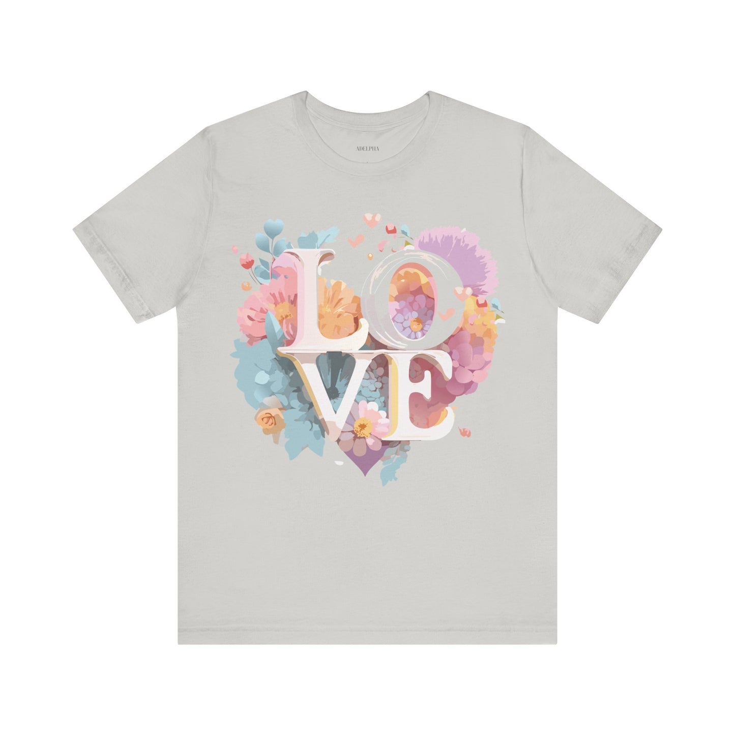 T-shirt en coton naturel - Collection Love story