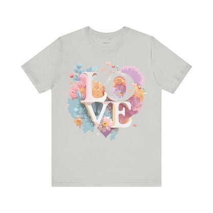 Natural Cotton Tee Shirt - Love story Collection Printify
