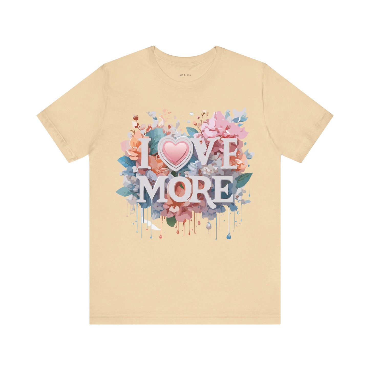 Natural Cotton Tee Shirt - Love story Collection