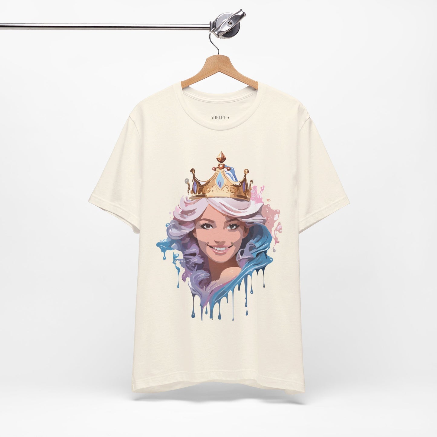 T-shirt en coton naturel - Collection Queen