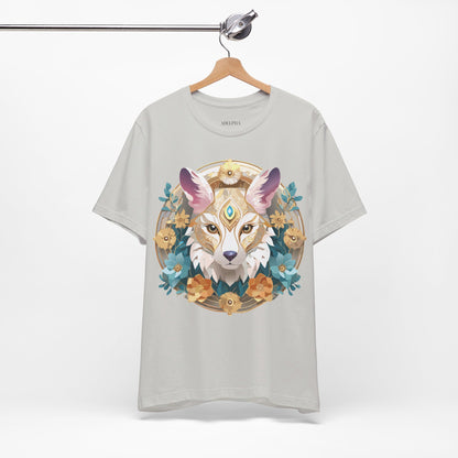 Natural Cotton Tee Shirt - Medallion Collection Printify