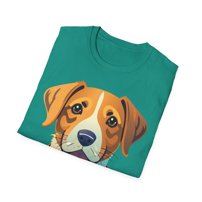 Dog Shirt Unisex Animal Tee Gildan Softstyle 64000 Cotton Tee