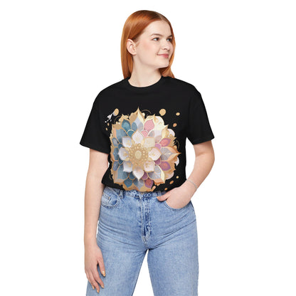 Natural Cotton Tee Shirt - Medallion Collection Printify