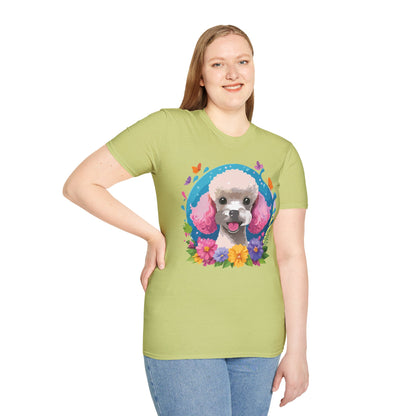 Dog Shirt With Animals Unisex Softstyle Tee 100 Percent Cotton Gildan 64000