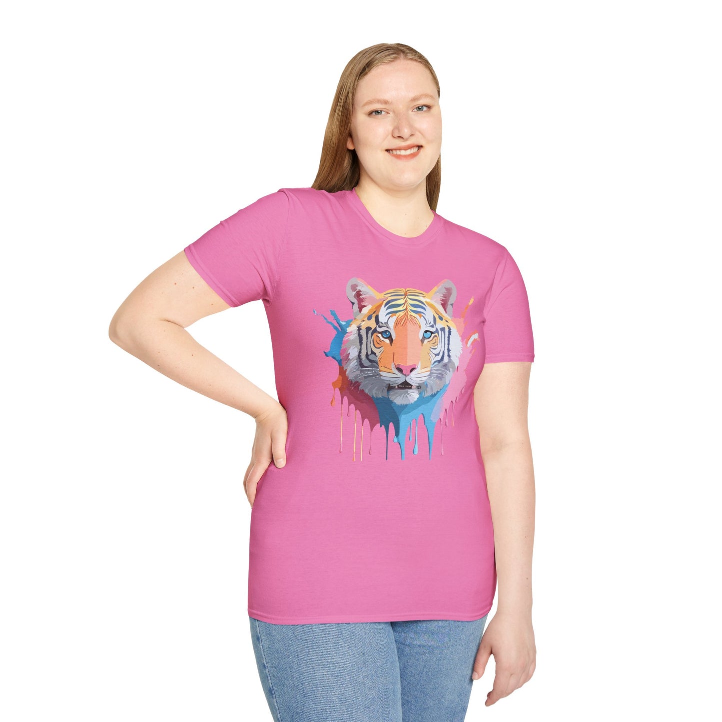 Tiger Shirt, Shirt with Tiger, Animal Tee, Shirt with Animals