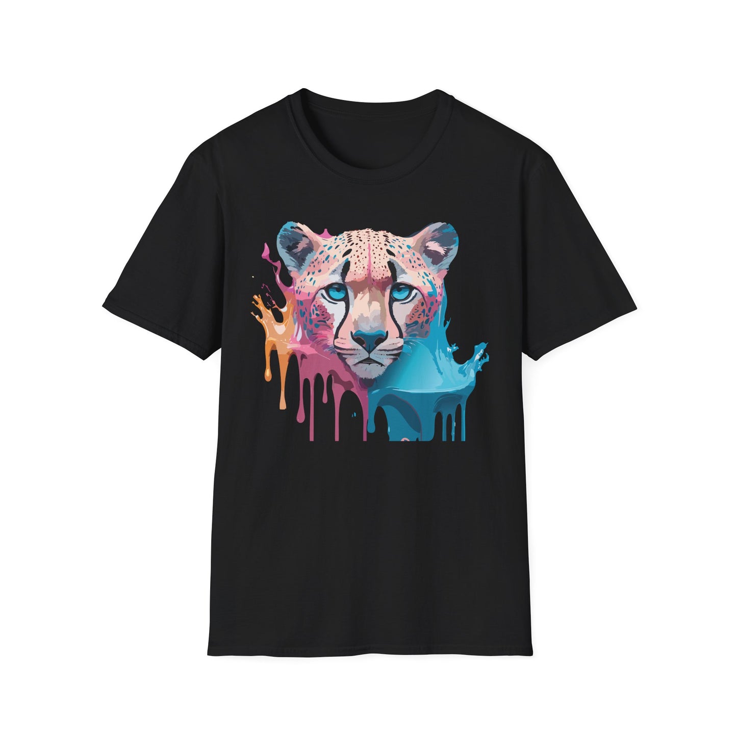 Cheetah Shirt, Shirt with Cheetah, Cheetah Tee, Shirt with Animals