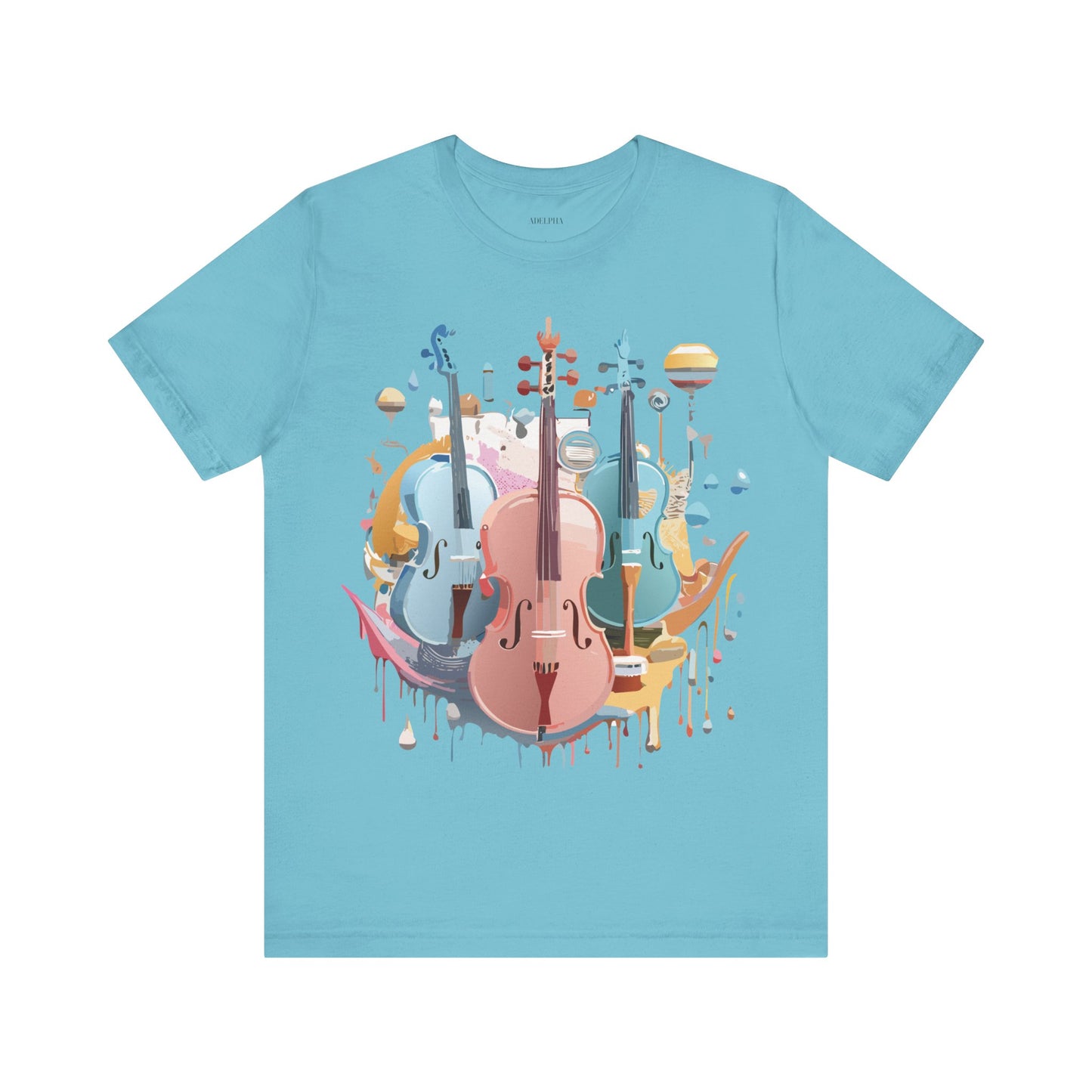 T-shirt en coton naturel - Collection Musique