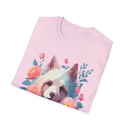 Dog Shirt Unisex Softstyle Cotton Tee Gildan 64000 With Animal Designs