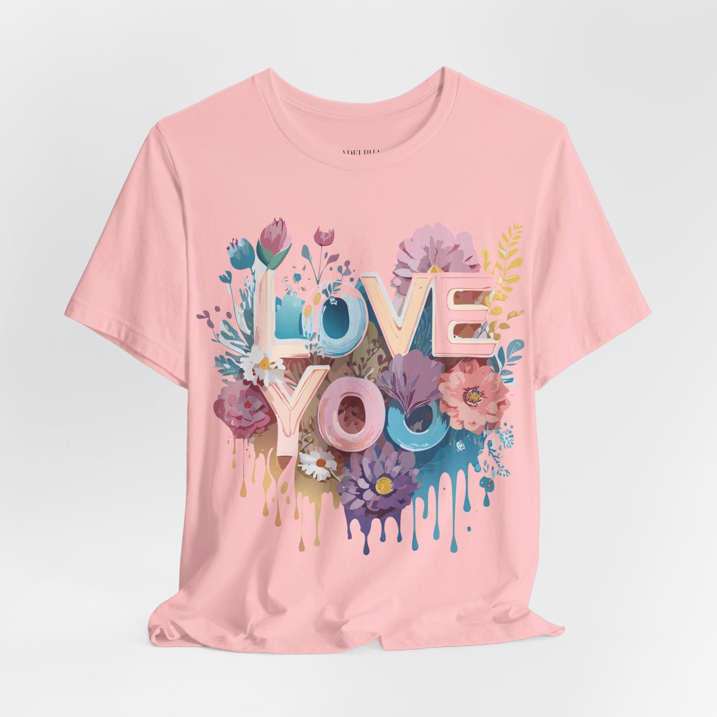 Natural Cotton Tee Shirt - Love story Collection