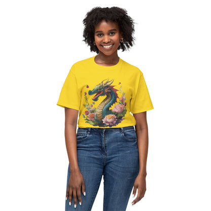 Dragon Art T Shirt Unisex Graphic Tee With Dragon Print HD Cotton