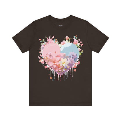 Natural Cotton Tee Shirt - Love Story Collection Printify