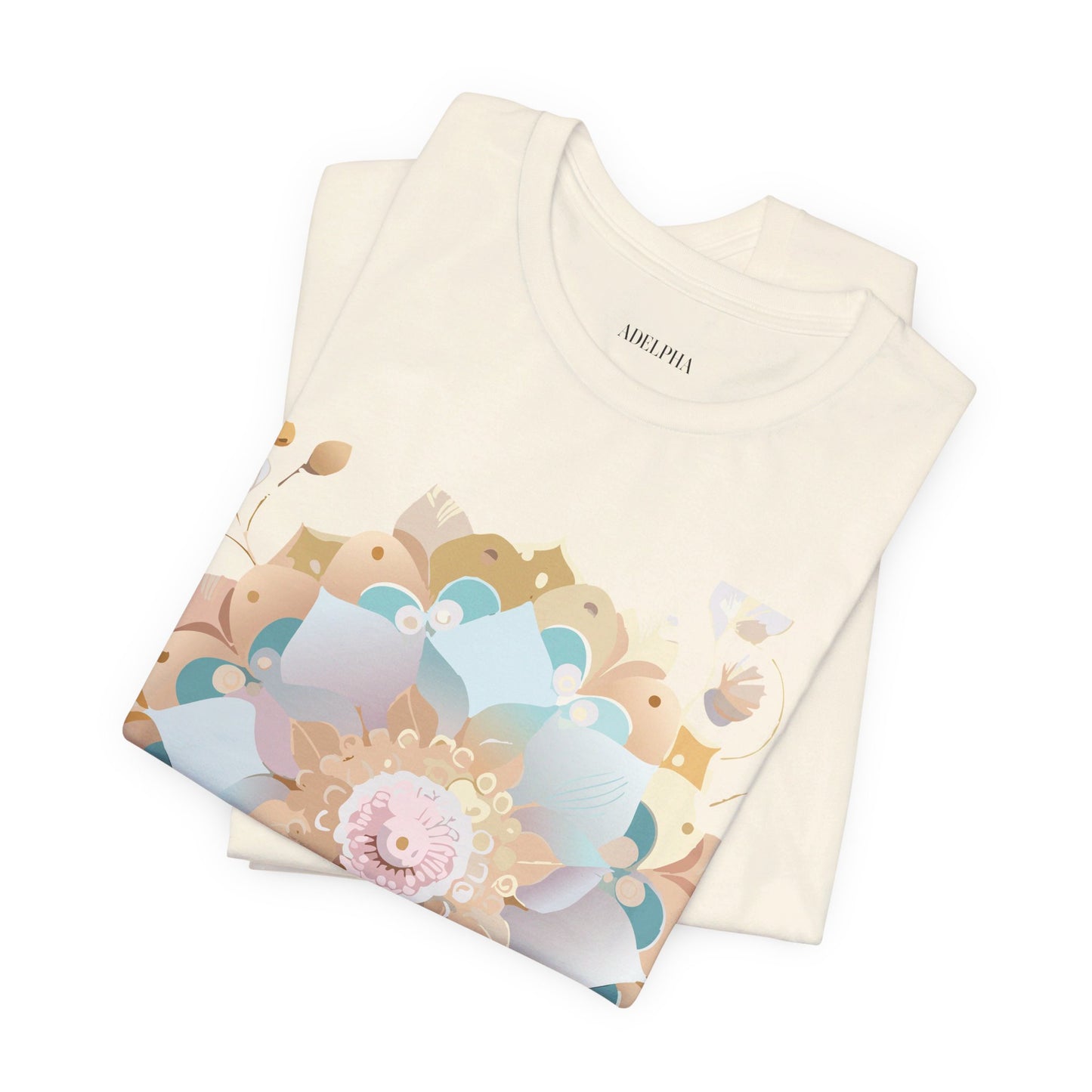 T-shirt en coton naturel - Collection Médaillon