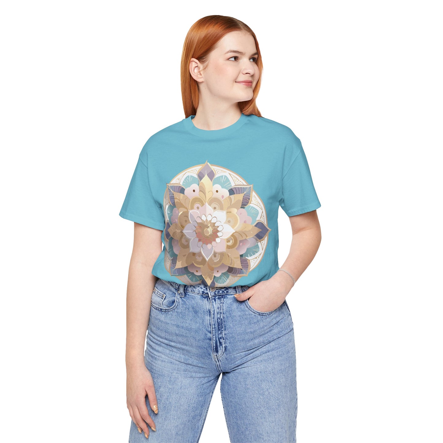 Natural Cotton Tee Shirt - Medallion Collection