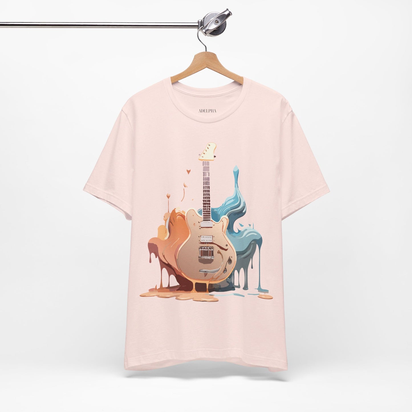 T-Shirt aus natürlicher Baumwolle – Musikkollektion