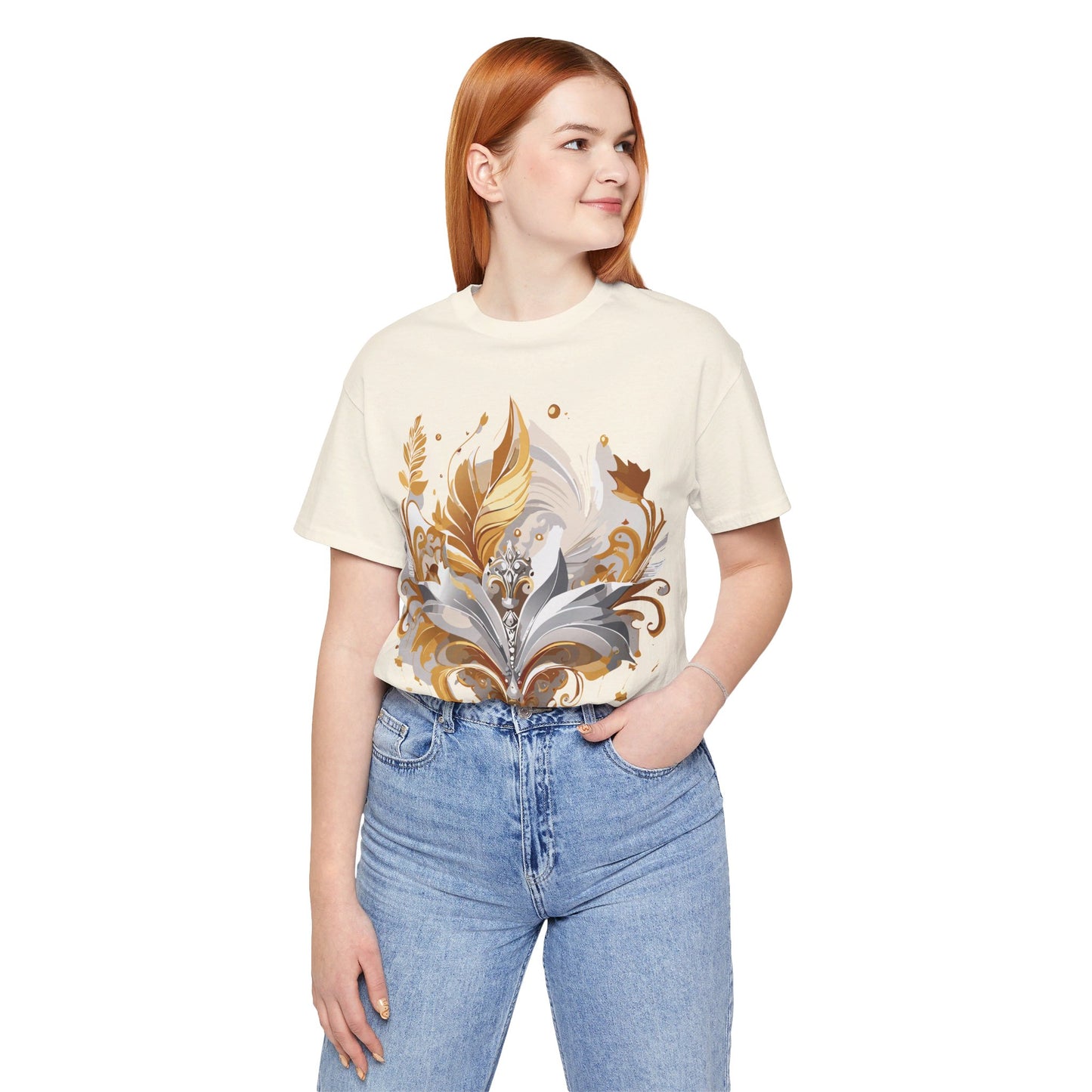 Natural Cotton Tee Shirt - Queen Collection