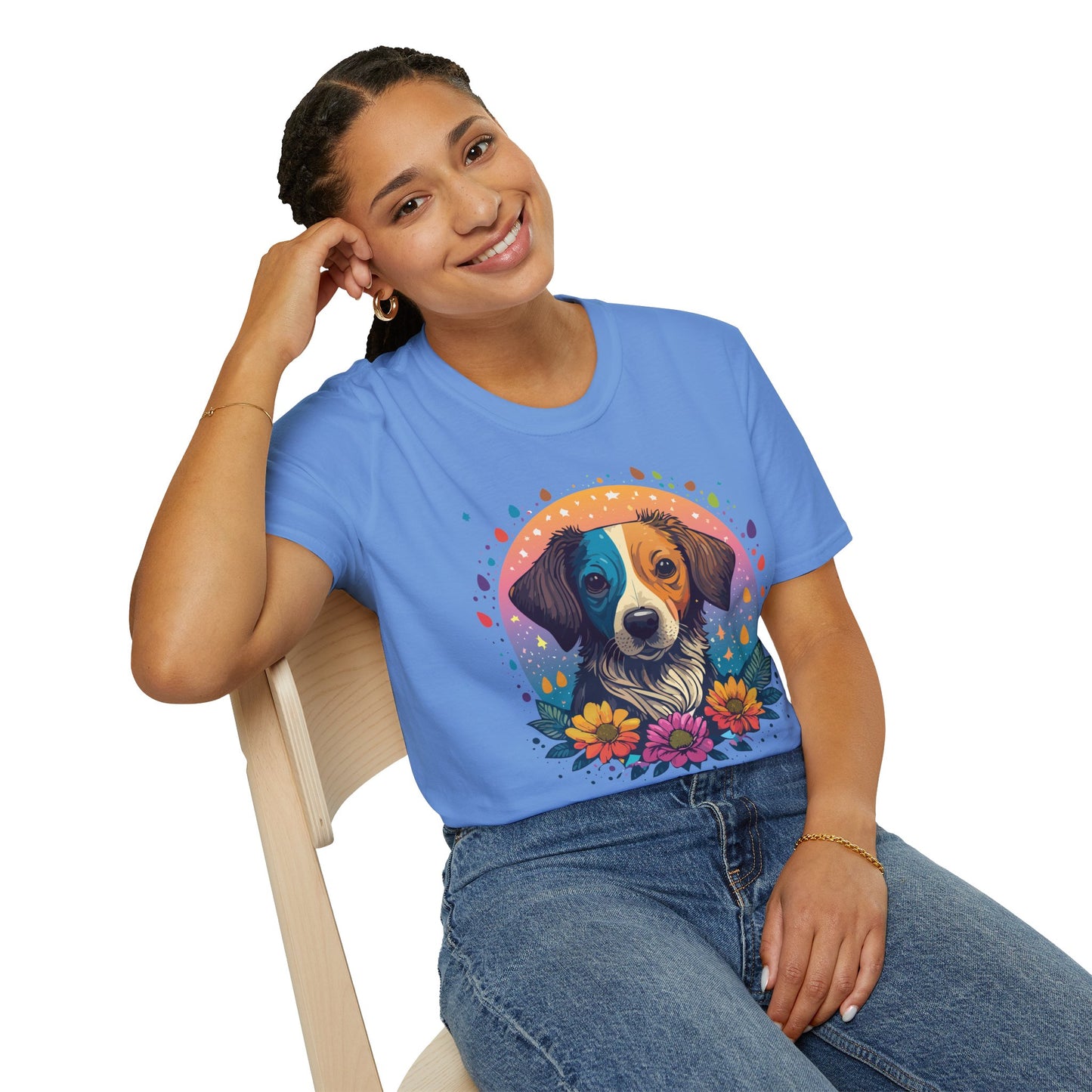 Dog Shirt, Shirt with Dog, Animal Tee, Shirt with Animals