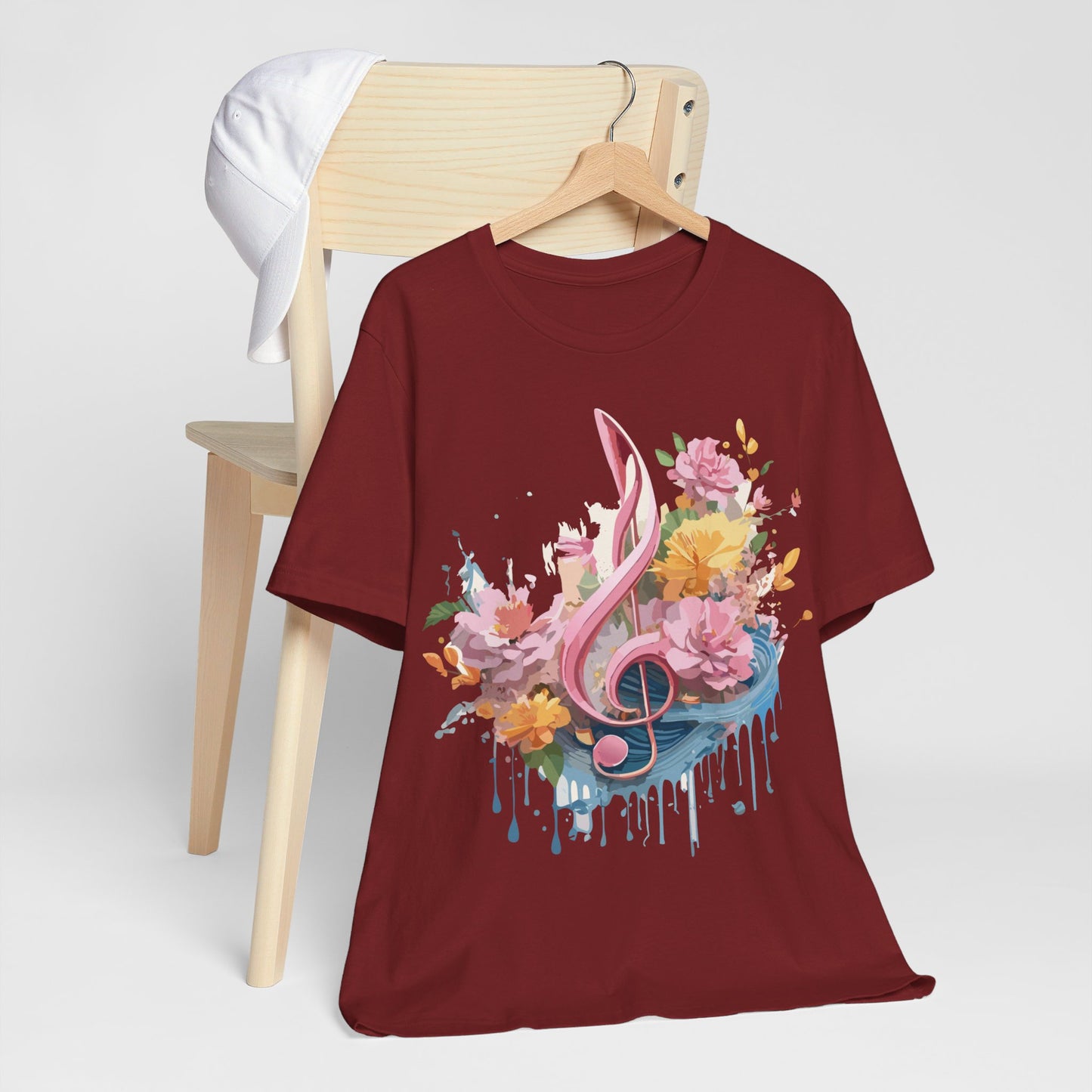 T-shirt en coton naturel - Collection Musique