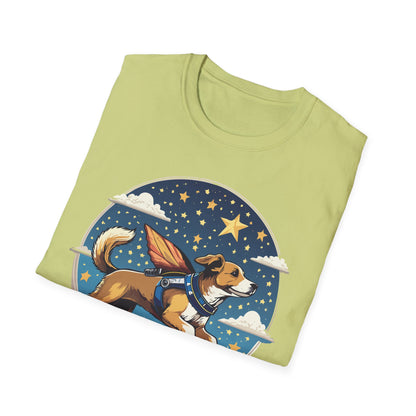 Dog Shirt Unisex Animal Print Tee Hundred Percent Cotton Softstyle Gildan 64000