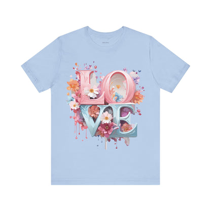 Natural Cotton Tee Shirt - Love story Collection Printify