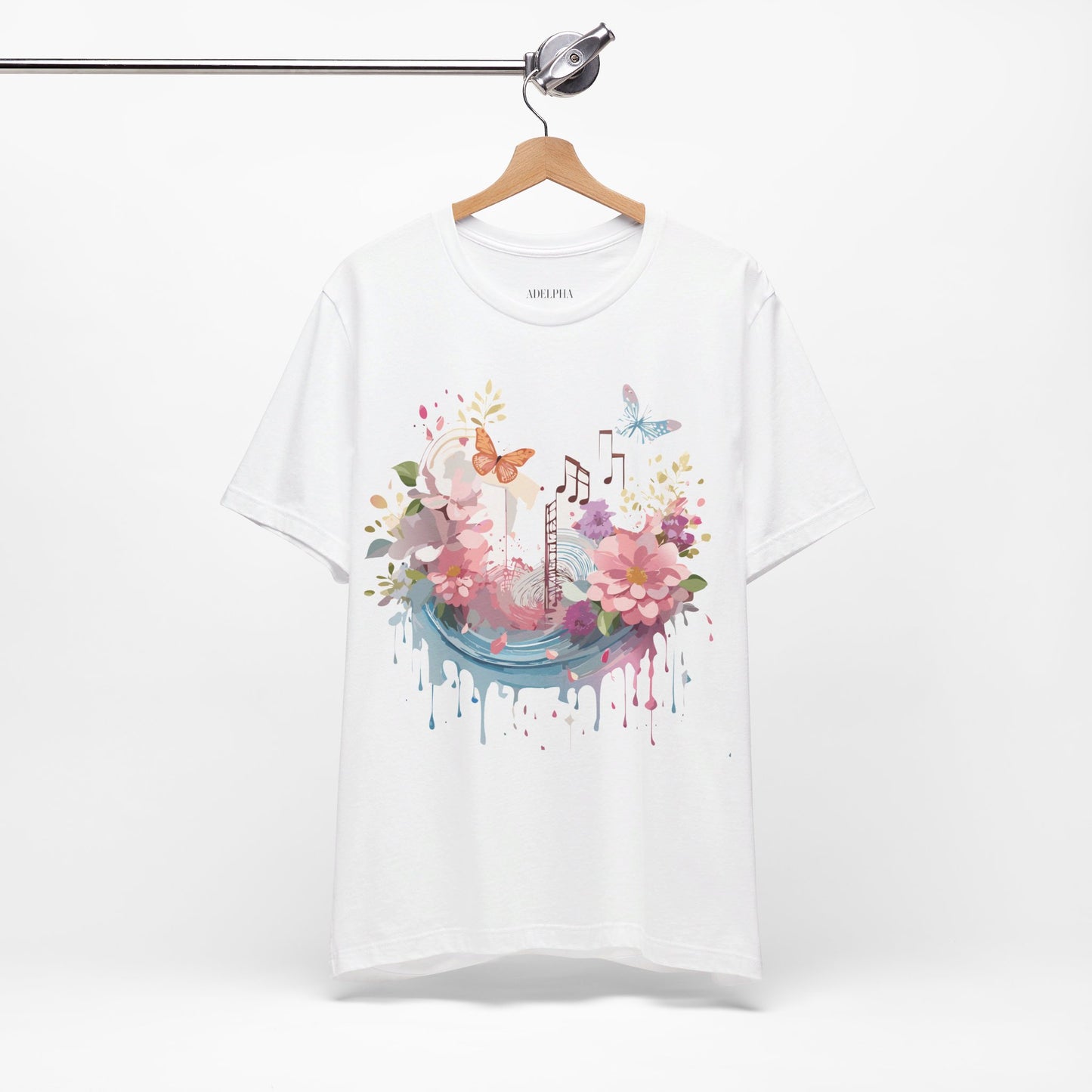 T-shirt en coton naturel - Collection Musique