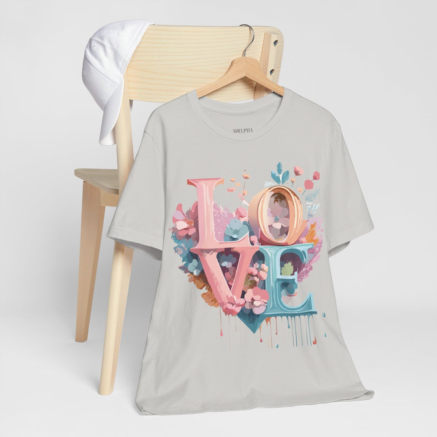 Natural Cotton Tee Shirt - Love story Collection