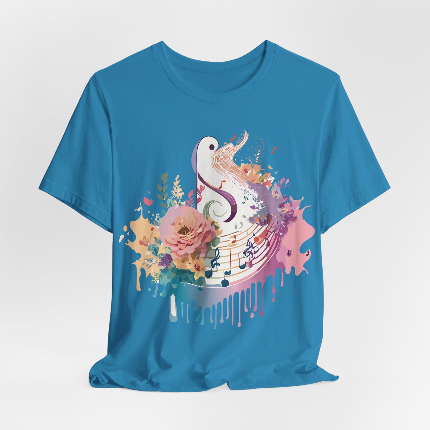 T-shirt en coton naturel - Collection Musique