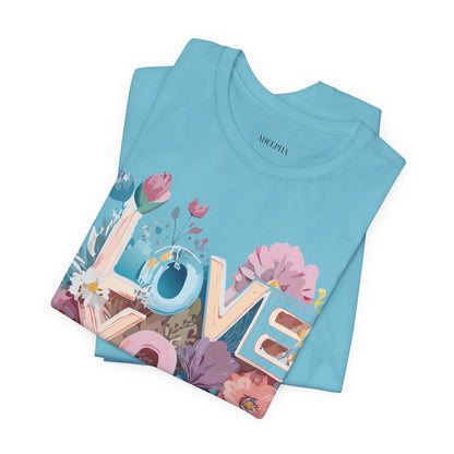 Natural Cotton Tee Shirt - Love story Collection Printify