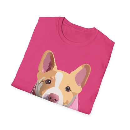 Dog Shirt Unisex Animal Print Tee Cotton T Shirt For Pet Lovers