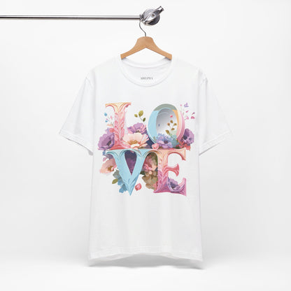Natural Cotton Tee Shirt - Love story Collection Printify