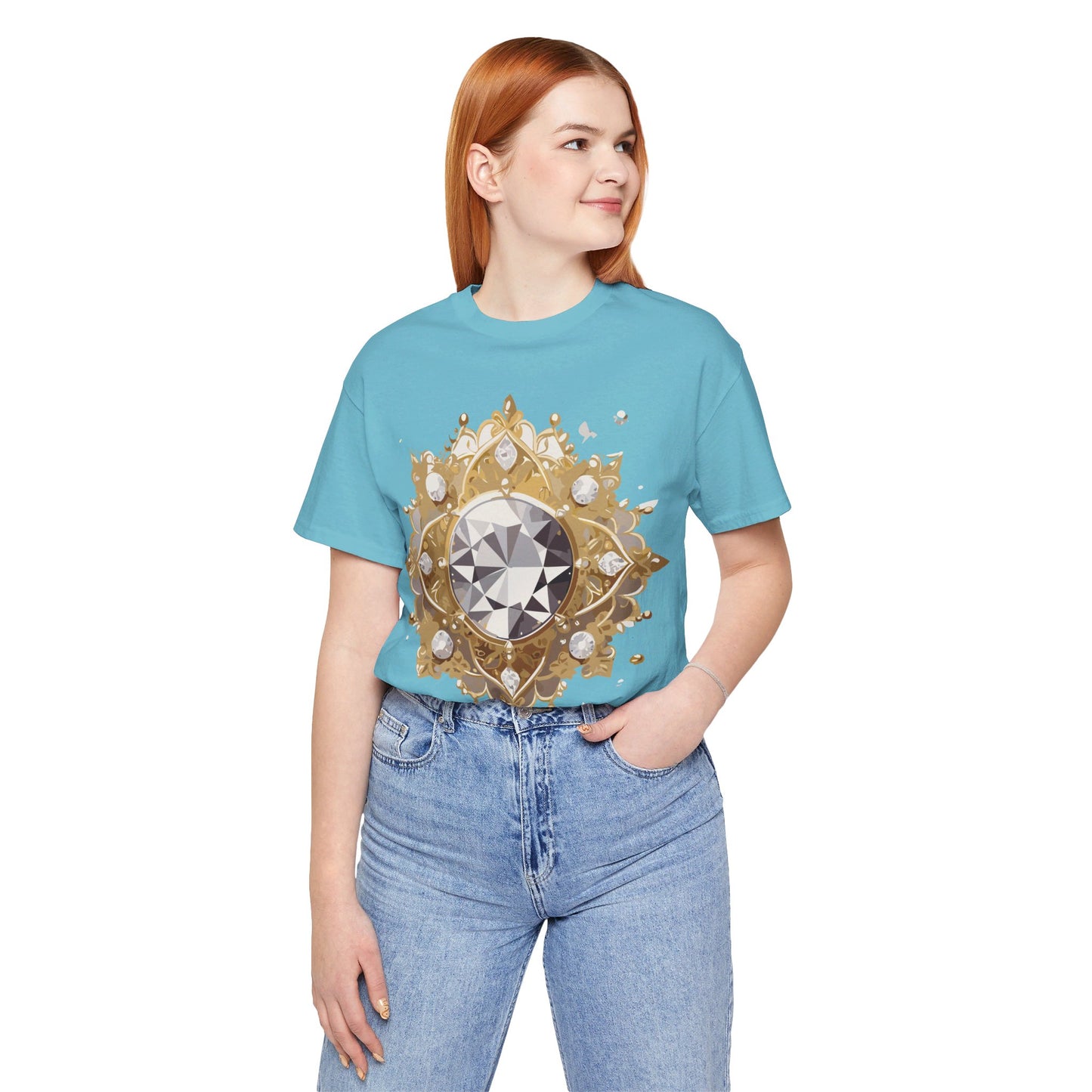 T-Shirt aus natürlicher Baumwolle – Queen Collection