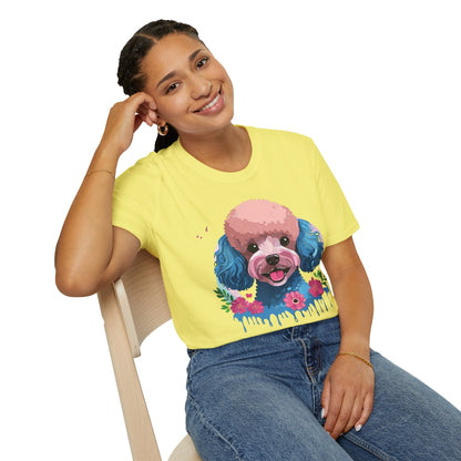 Dog Shirt Unisex Animal Tee Gildan Softstyle 64000 100 Percent Cotton