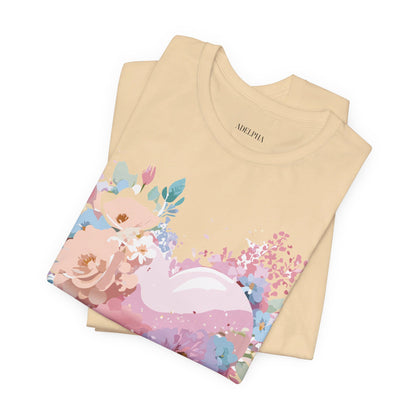 Natural Cotton Tee Shirt - Love story Collection Printify