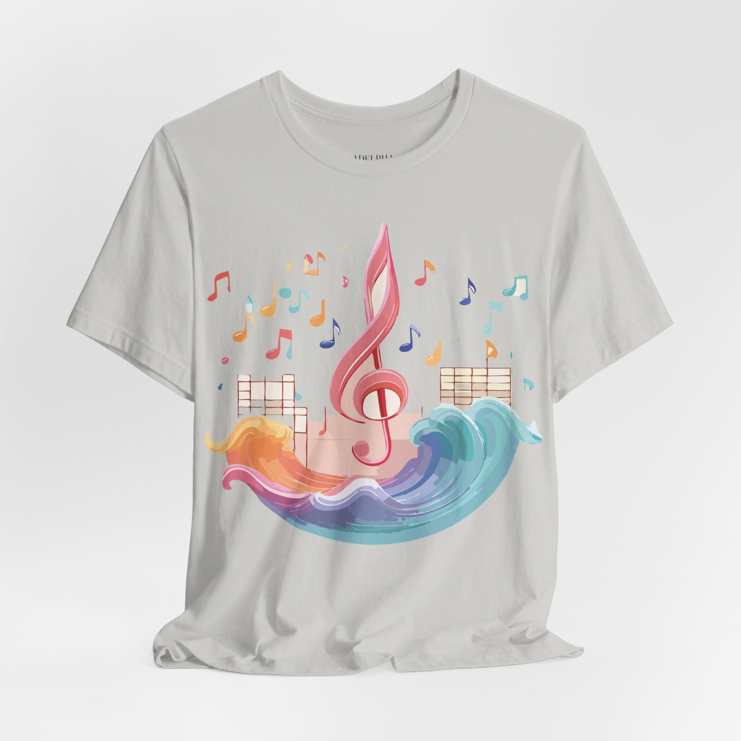 T-shirt en coton naturel - Collection Musique