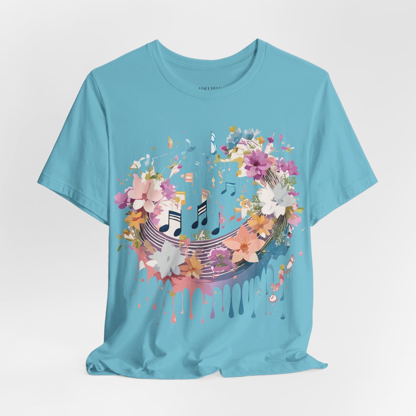 Natural Cotton Tee Shirt - Music collection