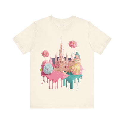 Natural Cotton Tee Shirt - Beautiful Places Collection - Vienna Printify