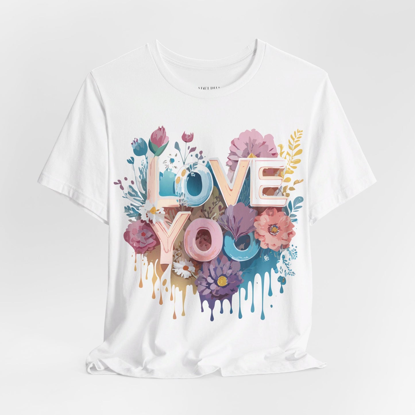 Natural Cotton Tee Shirt - Love story Collection