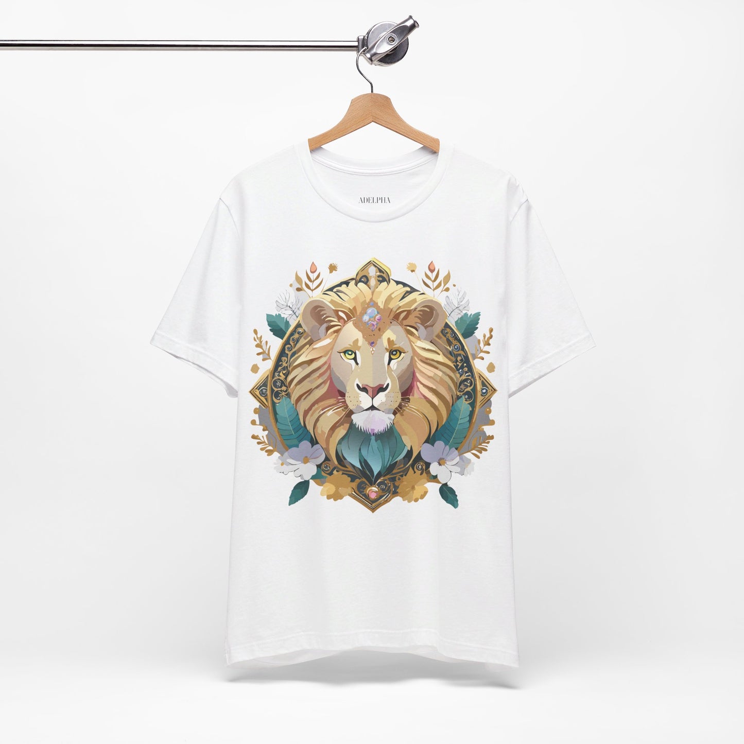 T-Shirt aus natürlicher Baumwolle – Medallion-Kollektion