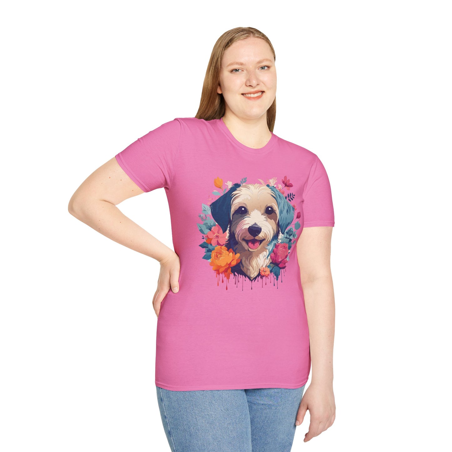 Dog Shirt, Shirt with Dog, Animal Tee, Shirt with Animals