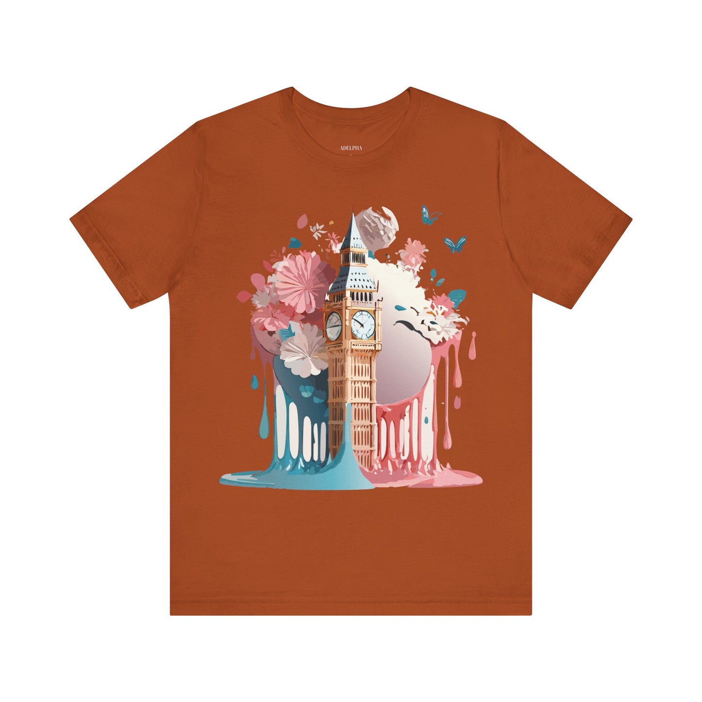 Natural Cotton Tee Shirt - Beautiful Places Collection - London