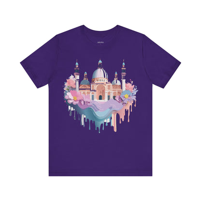 Natural Cotton Tee Shirt - Beautiful Places Collection - Venice Printify