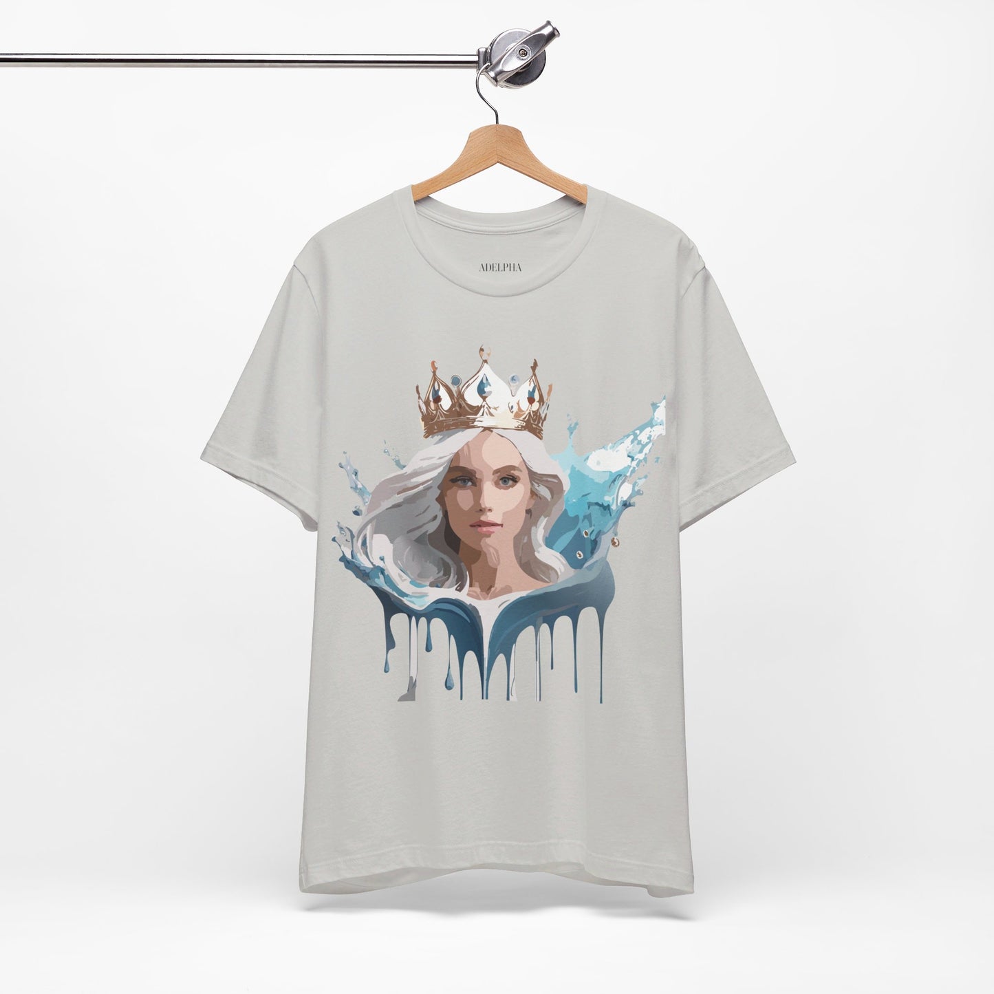 T-Shirt aus natürlicher Baumwolle – Queen Collection