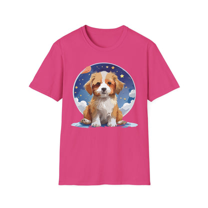 Dog Shirt Unisex Animal Tee Gildan Softstyle 64000 Short Sleeve Comfort