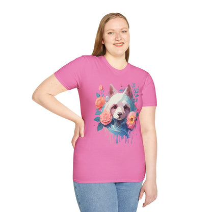 Dog Shirt Unisex Softstyle Cotton Tee Gildan 64000 With Animal Designs