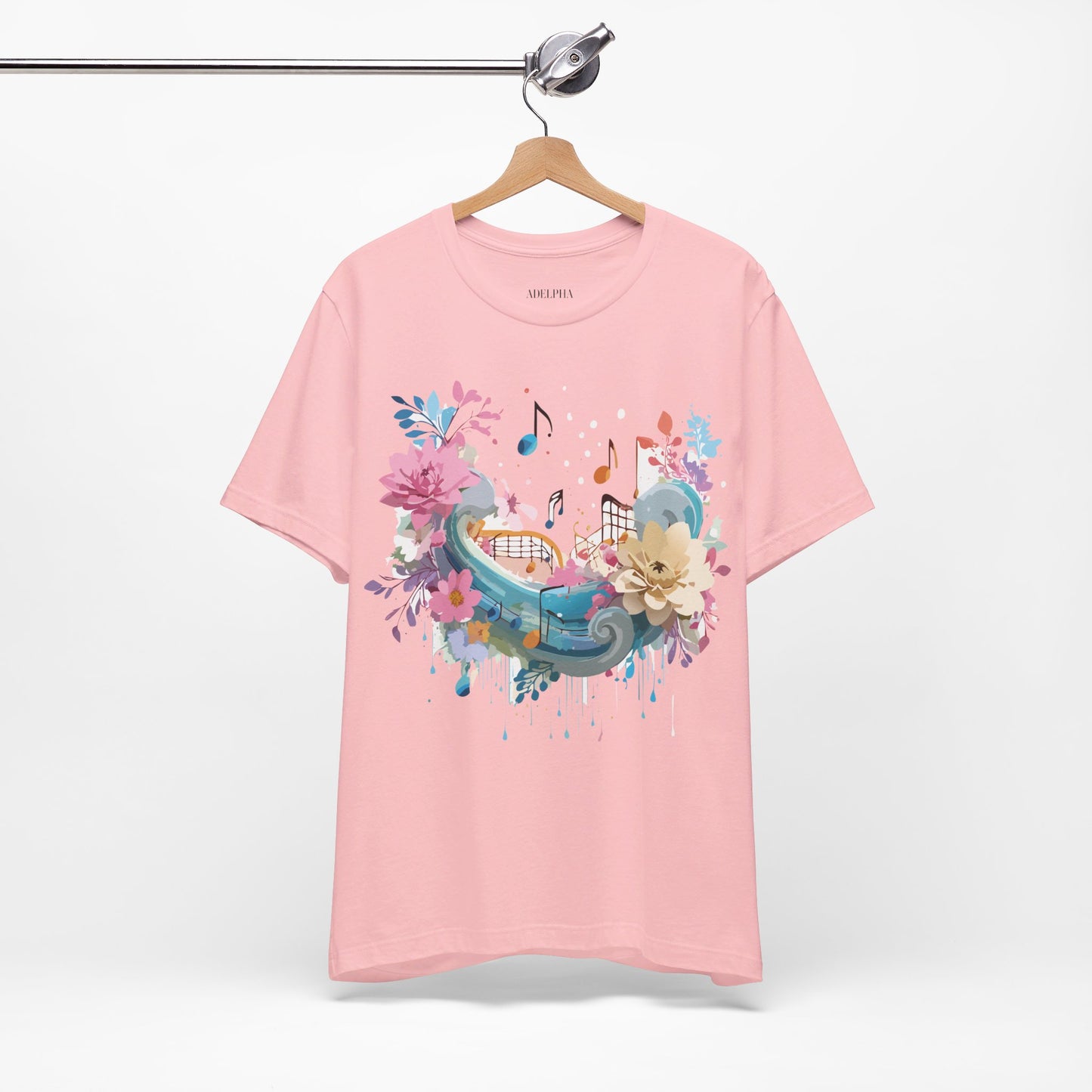 Natural Cotton Tee Shirt - Music collection