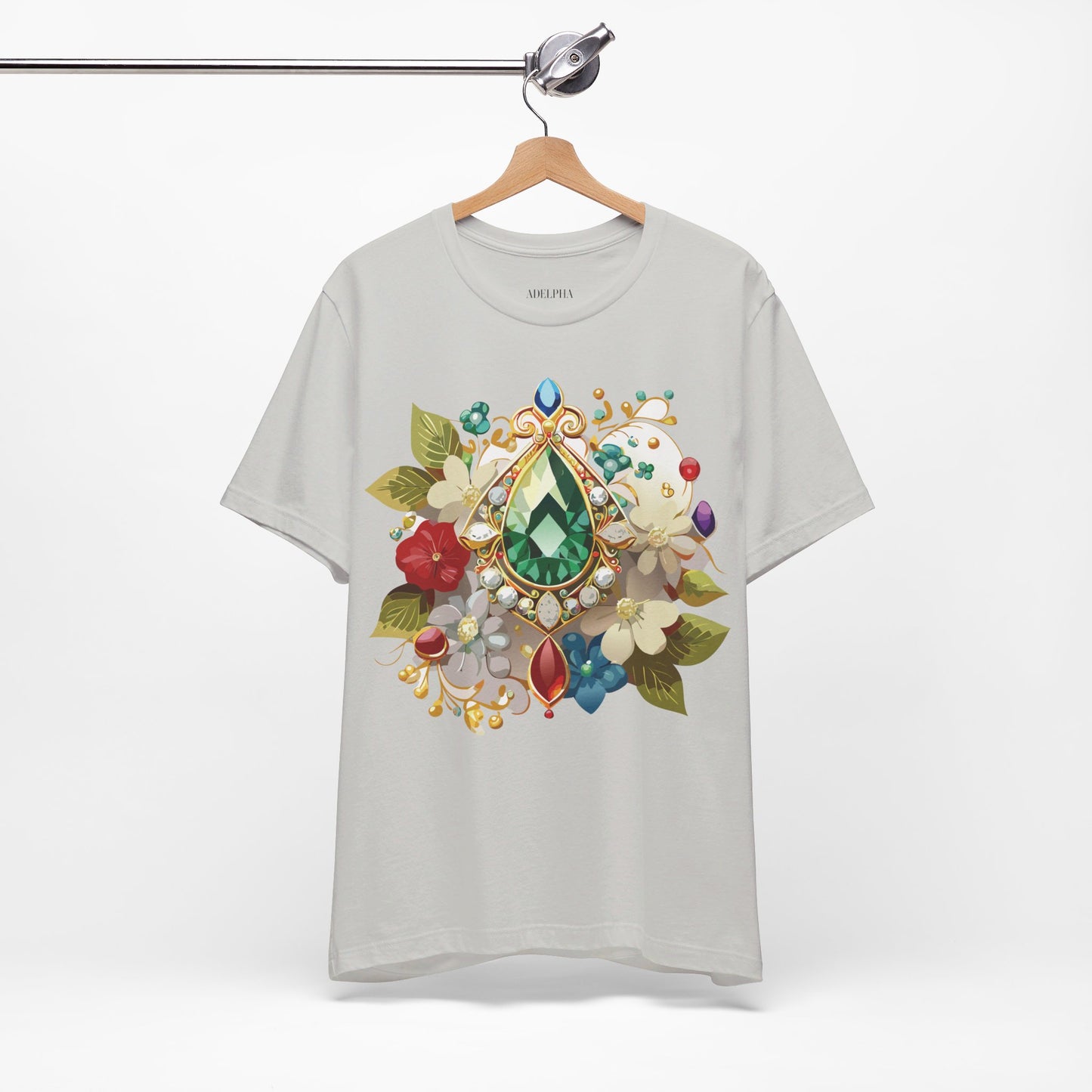 T-Shirt aus natürlicher Baumwolle – Queen Collection