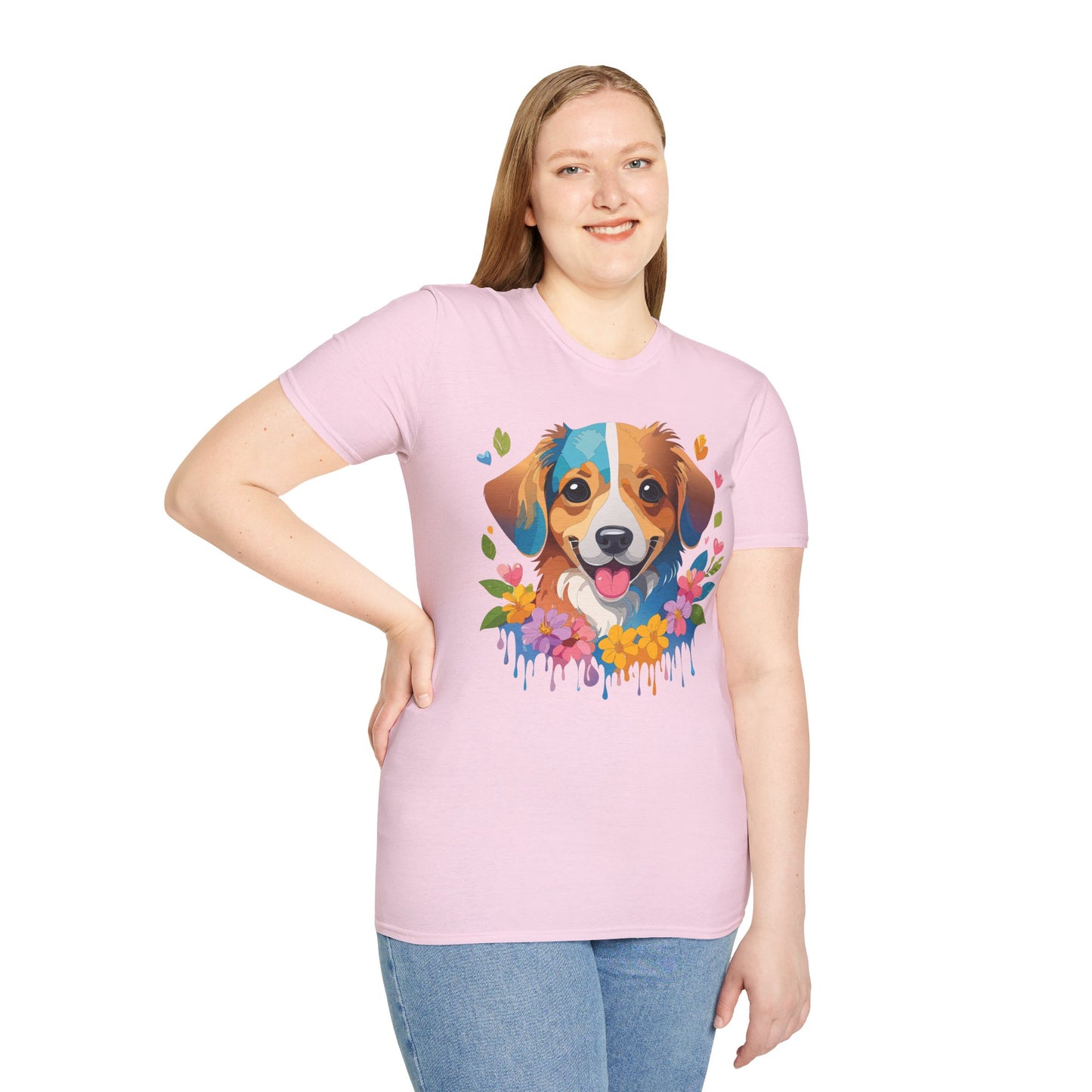 Dog Shirt, Shirt with Dog, Animal Tee, Shirt with Animals