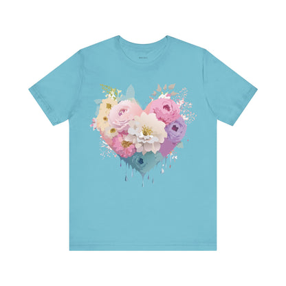 Natural Cotton Tee Shirt - Love story Collection Printify