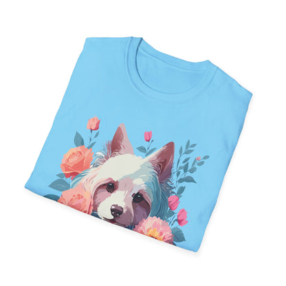 Dog Shirt Unisex Softstyle Cotton Tee Gildan 64000 With Animal Designs