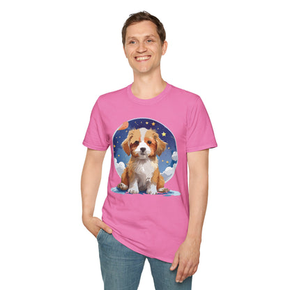 Dog Shirt Unisex Animal Tee Gildan Softstyle 64000 Short Sleeve Comfort