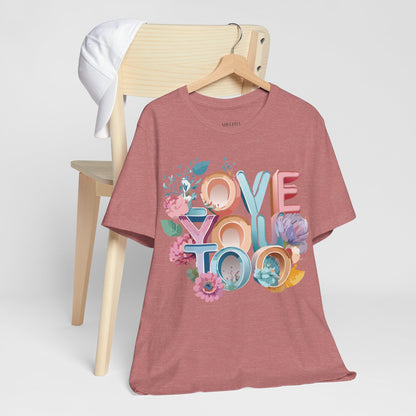 Natural Cotton Tee Shirt - Love story Collection Printify